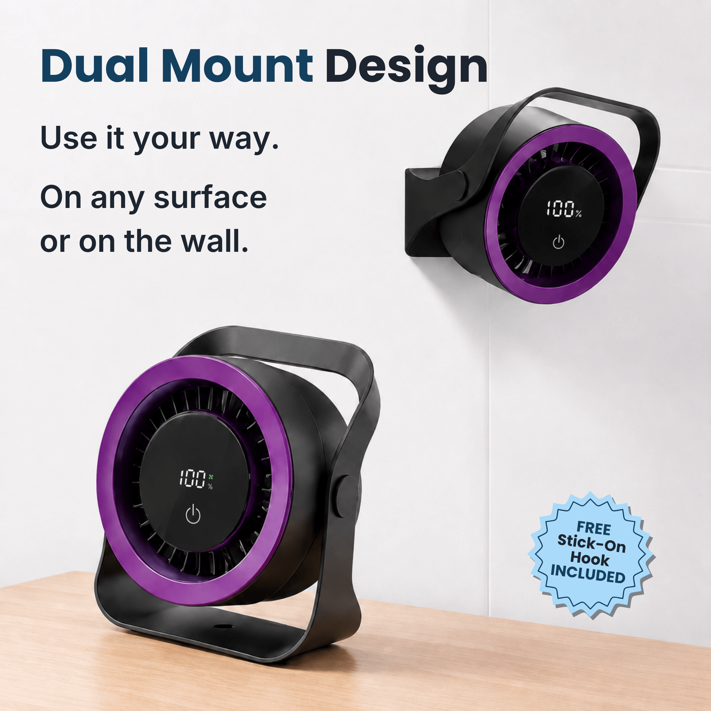 Desk Fan - HomeBreeez™ (Portable)